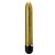Золотистый классический вибратор Good Vibes Only - 17,5 см., цвет золотой - Blush Novelties