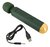 Зеленый wand-вибромассажер Luxurious Wand Massager - 22,2 см., цвет зеленый - ORION