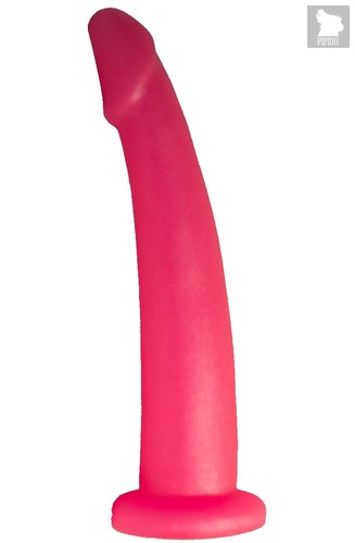 Розовый стимулятор простаты из геля - 18 см, цвет розовый - Lovetoy (А-Полимер)