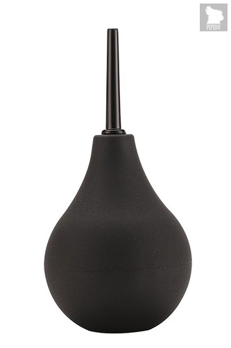 Черный конический анальный душ ANAL DOUCHE, цвет черный - Dream toys