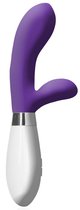 Фиолетовый вибратор-кролик Achilles - 20,5 см., цвет фиолетовый - Shots Media