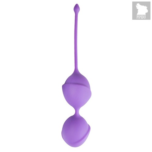 Фиолетовые вагинальные шарики Jiggle Mouse, цвет фиолетовый - EDC Wholesale