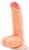 Телесный фаллоимитатор на присоске Brave - 17,5 см., цвет телесный - Lola Toys
