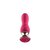 Розовый мини-вибратор Mini Vibrator с пультом ДУ - 12,5 см., цвет розовый - I-moon