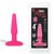 Розовый плаг из силикона - 10 см - Erotic Fantasy
