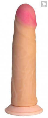 Реалистичный телесный фаллоимитатор с присоской №67 - 18 см., цвет телесный - МиФ
