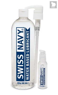 Лубрикант Swiss Navy Water Based Lube на водной основе - 946,3 мл - Swiss Navy