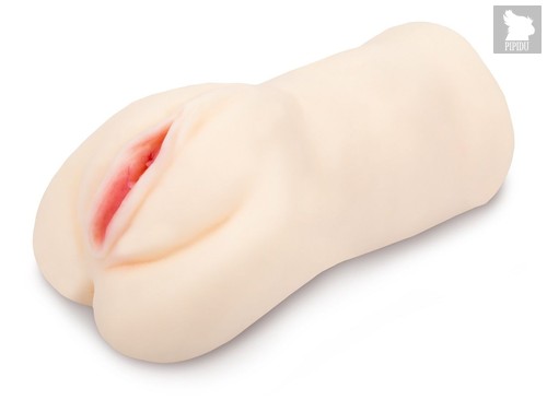 Телесный мастурбатор-вагина с узким входом, цвет телесный - Brazzers