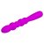 Лиловый гнущийся вибратор Monroe - 18,5 см., цвет лиловый - Baile