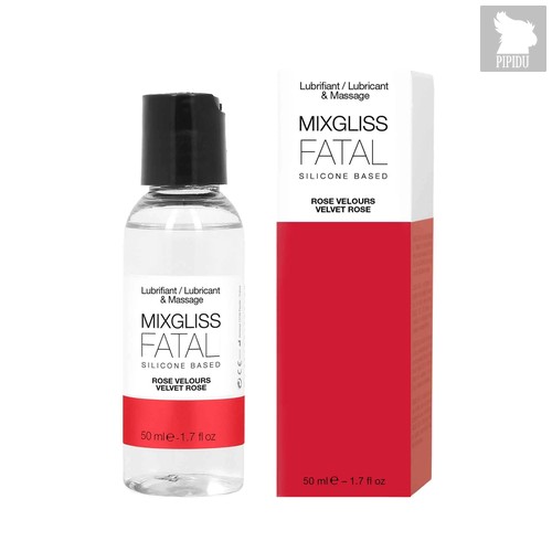 Силиконовый флюид с ароматом розы Mixgliss Fatal Velvet Rose - 50 мл. - Mixgliss