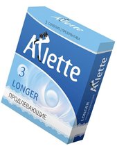 Презервативы Arlette Longer с продлевающим эффектом - 3 шт. - Arlette