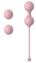 Набор розовых вагинальных шариков Love Story Diva, цвет розовый - Lola Toys