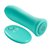 Зеленая вибропуля с пультом ДУ Pro Sensual Bullet Vibrator, цвет зеленый - edc collections