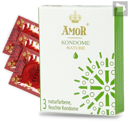 Классические презервативы AMOR Nature - 3 шт. - Amor