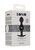 Черная анальная пробка N 90 Self Penetrating Butt Plug - 10,4 см., цвет черный - Shots Media