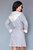 Уютный халатик с капюшоном Jayanti, цвет серый, размер S-M - Livia Corsetti