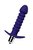 Фиолетовый анальный вибратор Condal - 14 см, цвет фиолетовый - Toyfa