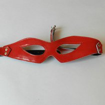 лакированная маска-очки, цвет красный - Подиум