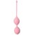 Розовые вагинальные шарики SEE YOU IN BLOOM DUO BALLS 36MM, цвет розовый - Dream toys