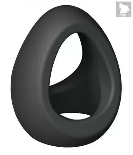 Черное фигурное эрекционное кольцо Flux Ring, цвет черный - Love To Love