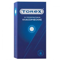 Гладкие презервативы Torex "Классические" - 12 шт. - Torex