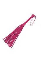 Розовая мини-плеть «Королевский велюр» - 40 см - Sitabella (СК-Визит)