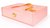 Ярко-розовый реалистичный вибратор-кролик JRX - 25 см., цвет розовый - A-Loving