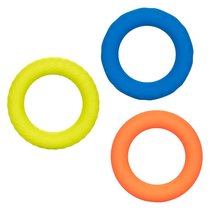 Набор из 3 эрекционных колец Link Up Ultra-Soft Climax Set, цвет разноцветный - California Exotic Novelties