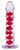 Прозрачно-красный фаллоимитатор RIPPLE - 18 см., цвет красный - Dream toys