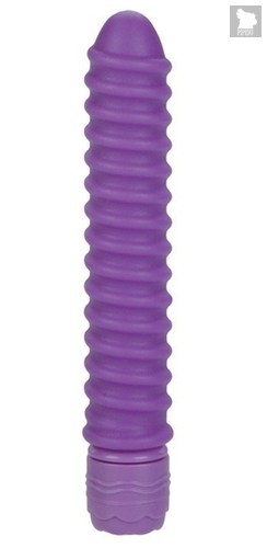 Фиолетовый спиральный вибратор SORORITY SCREW - California Exotic Novelties