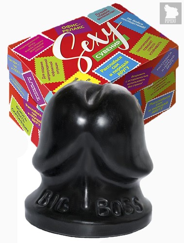 Сувенир в коробке "Биг босс", цвет черный - Lovetoy (А-Полимер)