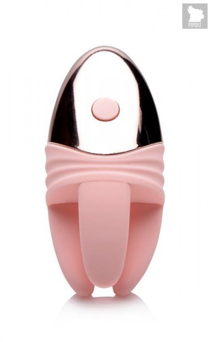 Розовый клиторальный массажер с щупальцами Vibrating Clit Teaser, цвет розовый - XR Brands