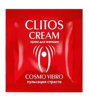 Пробник возбуждающего крема для женщин Clitos Cream - 1,5 г - Bioritm