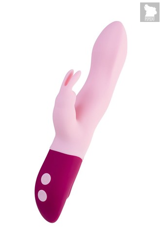 Розовый вибратор-кролик Hello Rabbit - 24,5 см., цвет розовый - Love To Love