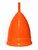 Оранжевая менструальная чаша OneCUP Classic - размер S, цвет оранжевый - Onecup