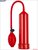 Помпа вакуумная Eroticon PUMP X1 с грушей, красная, 60х230 мм, 30468, цвет красный - Eroticon