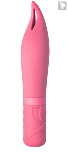 Розовый мини-вибратор Airy’s Mystery Arrow - 15,2 см., цвет розовый - Lola Toys