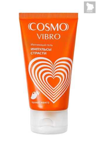 Возбуждающий интимный гель Cosmo Vibro с ароматом манго - 50 гр. - Bioritm