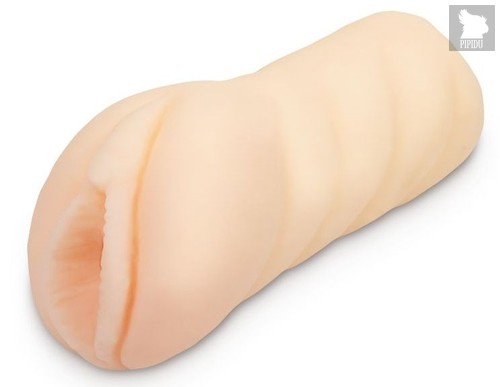 Нежный реалистичный мастурбатор-вагина с рельефной поверхностью, цвет телесный - Brazzers