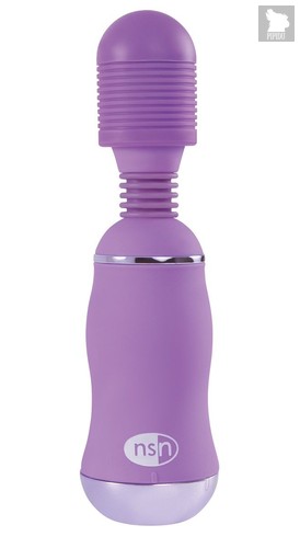 Фиолетовый вибромассажер с усиленной вибрацией BoomBoom Power Wand, цвет фиолетовый - NS Novelties