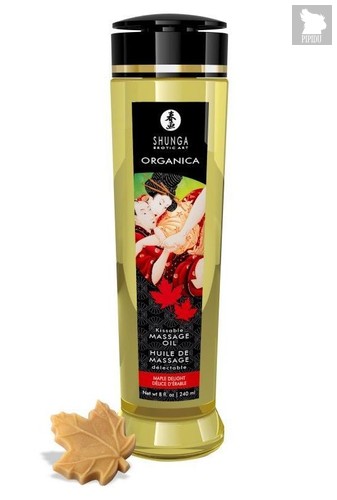 Массажное масло с ароматом кленового сиропа Organica Maple Delight - 240 мл. - Shunga Erotic Art
