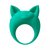 Зеленое эрекционное кольцо Lemur Remi, цвет зеленый - Lola Toys