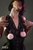 Зажимы на соски Angelic с розовыми меховыми шариками, цвет розовый - Lola Toys
