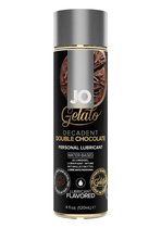 Лубрикант с ароматом шоколада JO GELATO DECADENT DOUBLE CHOCOLATE - 120 мл. - System JO
