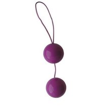 Фиолетовые вагинальные шарики Balls, цвет фиолетовый - Bioritm