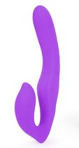 Фиолетовый безремневой страпон NAMI, цвет фиолетовый - S-hande