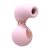Розовый клиторальный вакуум-волновой массажер Irresistible Invincible, цвет розовый - Shots Media