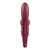 Бордовый вибратор-кролик Touch me - 21,2 см., цвет бордовый - Satisfyer