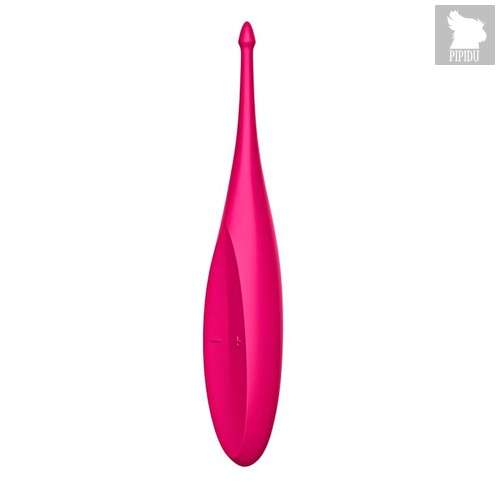 Ярко-розовый вибромассажёр для точечной стимуляции Twirling Fun, цвет розовый - Satisfyer