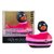 Вибратор-уточка I Rub My Duckie 2.0 Colors с черно-розовыми полосками, цвет розовый/черный - Big Teaze Toys
